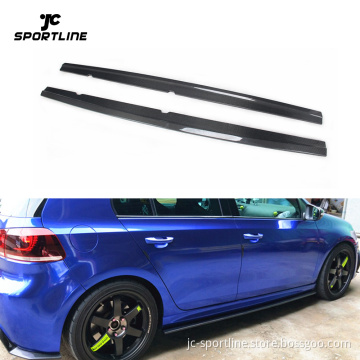 Carbon Fiber Side Skirts for VW Golf 6 VI MK6 R20 Hatchback 2010-2013